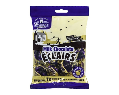 Walkers Creamy Toffee With Milk Chocolate Centre Éclairs - 150.0 G