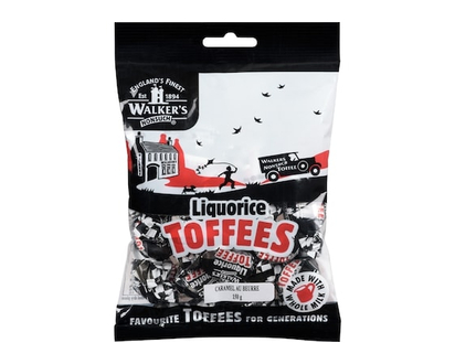 Walkers Toffee Bags Liquorice - 150.0 G