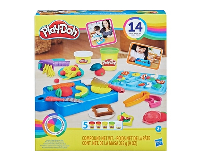 Hasbro Play-Doh Little Chef Starter Set with 14 Play Kitchen Accessories, Preschool Toys - 1.0 EA