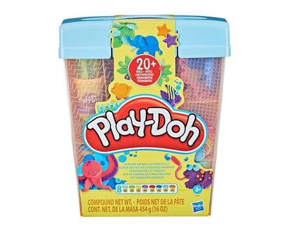 Hasbro Play-Doh Imagine Animals Storage Set, Kids Toys - 1.0 EA