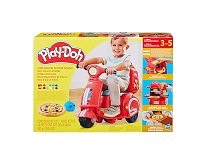 Hasbro Play-Doh Pizza Delivery Kids Scooter Playset - 1.0 EA