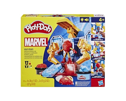 Hasbro Play-Doh Marvel Iron Man Armor Maker Lab Playset with Iron Man Action Figure, Ages 4+ - 1.0 EA