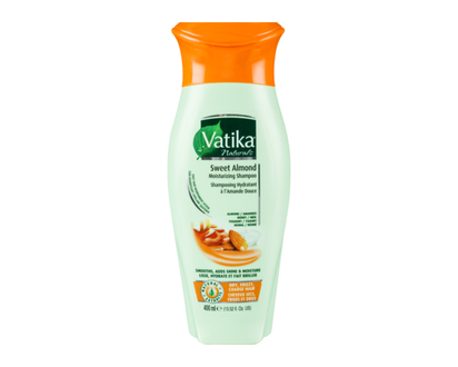 Dabur Vatika Naturals Moisture Treatment Shampoo, Almond - 400.0 ML