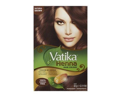 Vatika Colorant capillaire au henné brun - 60.0 G