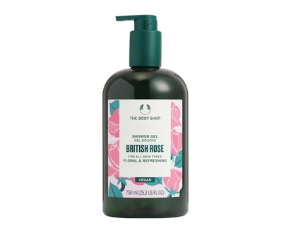 The Body Shop British Rose Shower Gel - 750 ML