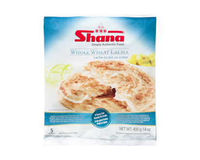 Shana Parathas Whole Wheat Lacha - 400.0 G