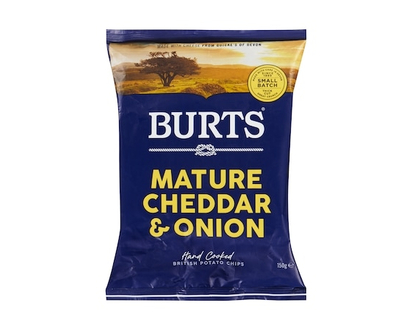 Burts Cheddar & Spring Onion Crisps - 150.0 G