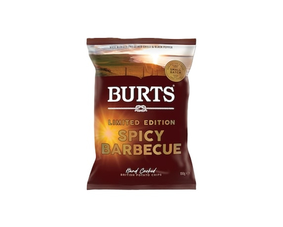 Burts Chips, Spicy Barbeque - 150.0 G