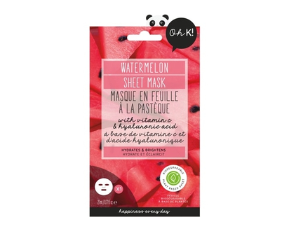 Oh K! Masque en feuille de pastèque - 1 CHA