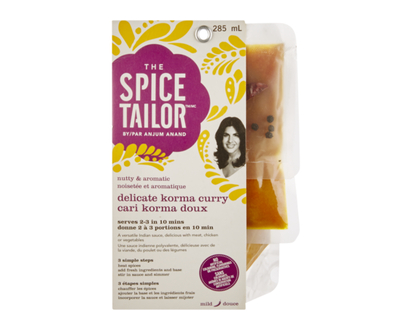 The Spice Tailor Delicate Korma Curry Mild - 285.0 ML