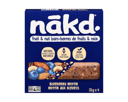 Naked Fruit & Nut Bars Blueberry Muffin - 35.0 G