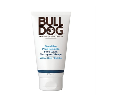 Gel nettoyant pour le visage en formule pour peau sensible de marque Bulldog - 150 ML