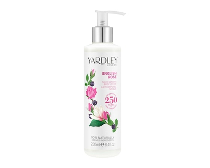 Yardley Lotion corporelle hydratante à la rose anglaise - 250 ML