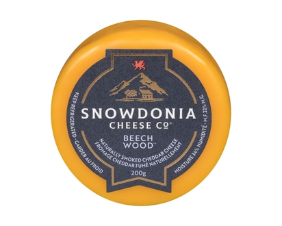 Snowdonia Naturally Smoked Cheddar Cheese Beech Wood 32% M.F. - 200.0 G