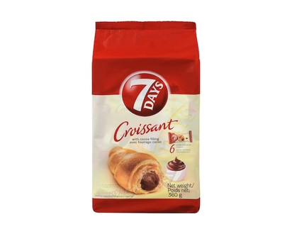 7 Days Croissant With Chocolate Filling - 360.0 G
