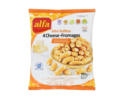 ALFA Mini Rollitos 4 Cheese With Four Greek Cheeses - 750.0 G