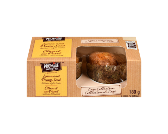 Artisan-Style Cake Lemon And Poppy Seed - 180.0 G