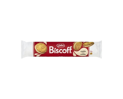 Biscuits-sandwiches caramélisés Biscoff avec garniture à saveur de vanille - 150.0 G