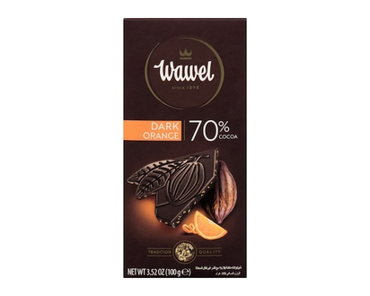 Wawel Chocolat noir au écorces d'orange 70% cocoa - 100.0 G