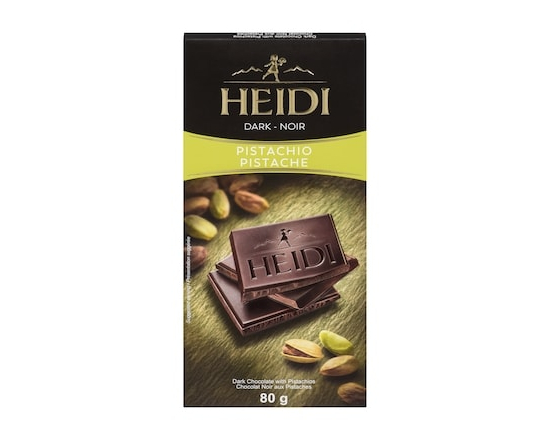 Chocolat Noir avec Pistaches - 80.0 G