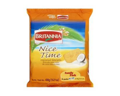 Britannia Nice Time, Cookies - 480.0 G