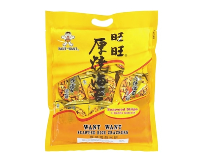 Want Want Seaweed Rice Crackers - 308.0 G