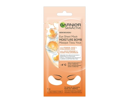 Garnier Skinactive Bombe à l'humidité Masque Sachet pour les yeux - 6 G