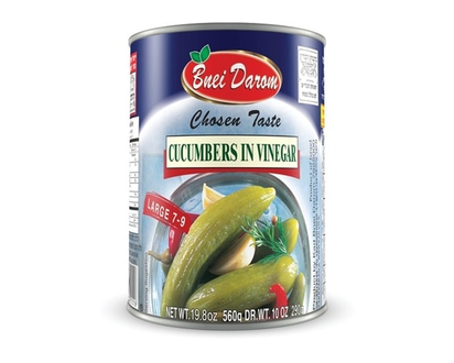 Bnei Darom Cucumber in Vinegar - 560.0 G