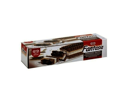 Strauss Kosher Fantasia Frozen Dessert, Chocolate-Vanilla - 500.0 G