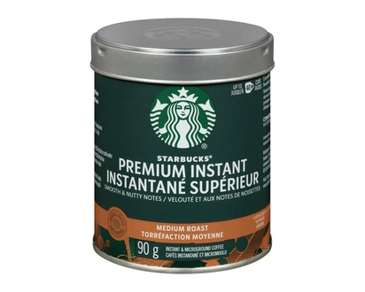 Starbucks Coffee, Medium Roast Premium Instant & Microground , Smooth & Balanced - 90.0 G
