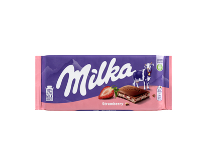 Milka Chocolate Strawberry - 100.0 G