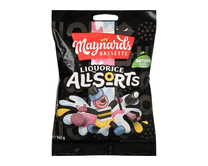 Maynards Liquorice Allsorts - 165.0 G