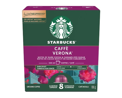 Starbucks Caffà© Verona For Nespresso Vertuo - 100.0 G