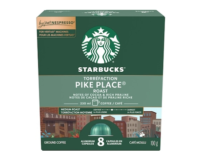 Starbucks Pike Place Roast For Nespresso Vertuo - 100.0 G