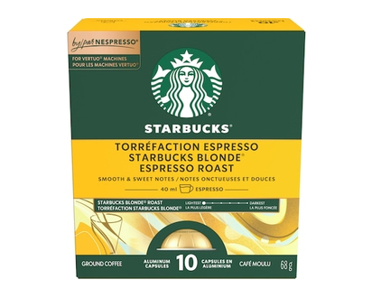 Starbucks Blonde Espresso Roast For Nespresso Vertuo - 68.0 G
