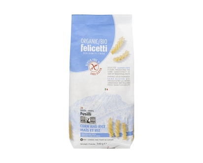 Felicetti Organic Gluten-Free Rice & Corn Fusilli - 340.0 G