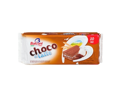 Balconi Soft Sponge Cakes with Milk Filling and Extra Chocolate Drops - 300.0 G