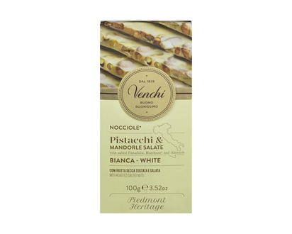 Venchi White Chocolate Salted Nuts - 100.0 G