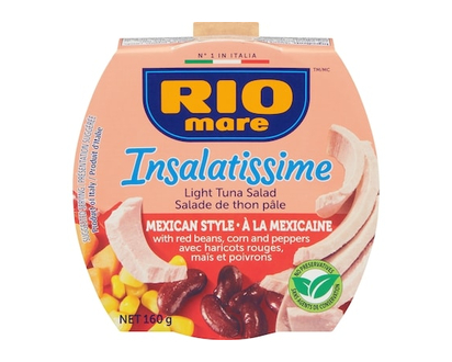Rio Mare Mexican Style Light Tuna Salad - 160.0 G