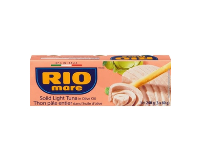 Rio Mare Tuna, Solid Light In Olive Oil - 80.0 G