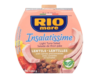Rio Mare Insalatissime Light Tuna Salad Lentils - 160.0 G