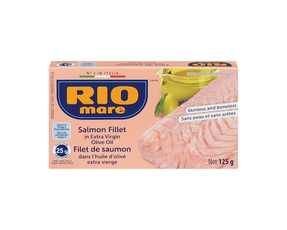 Rio Mare Salmon Fillet In Extra Virgin Olive Oil - 125.0 G