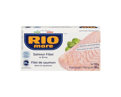 Rio Mare In Brine Salmon Fillet - 125.0 G