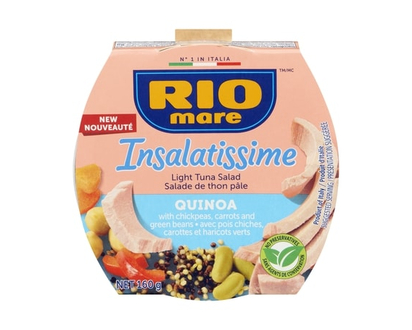 Rio Mare Insalatissime Light Tuna Salad, Quinoa - 160.0 G