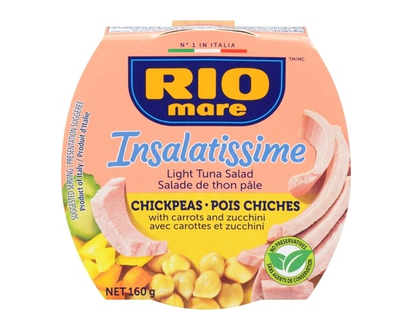Rio Mare Insalatissime Light Tuna Salad Chickpeas - 160.0 G