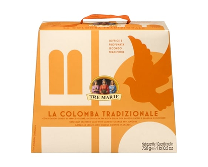 Tremarie Naturally Leavened Cake With Candied Orange And Almonds - 750.0 G