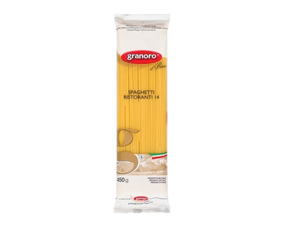 Granoro Pasta Spaghetti Ristoranti 14 Durum Wheat Semolina - 450.0 G