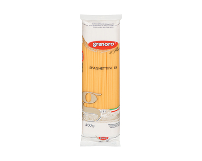 Granoro Spaghettini 15 Durum Wheat Semolina Pasta - 450.0 G