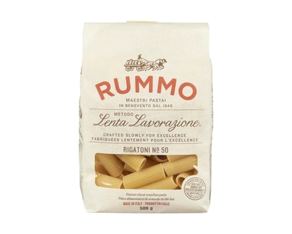 Rummo Rigatoni NÂ° 50 Durum Wheat Semolina Pasta - 500.0 G