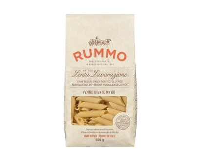 Rummo Durum Wheat Semolina Pasta Penne Rigate - 500.0 G
